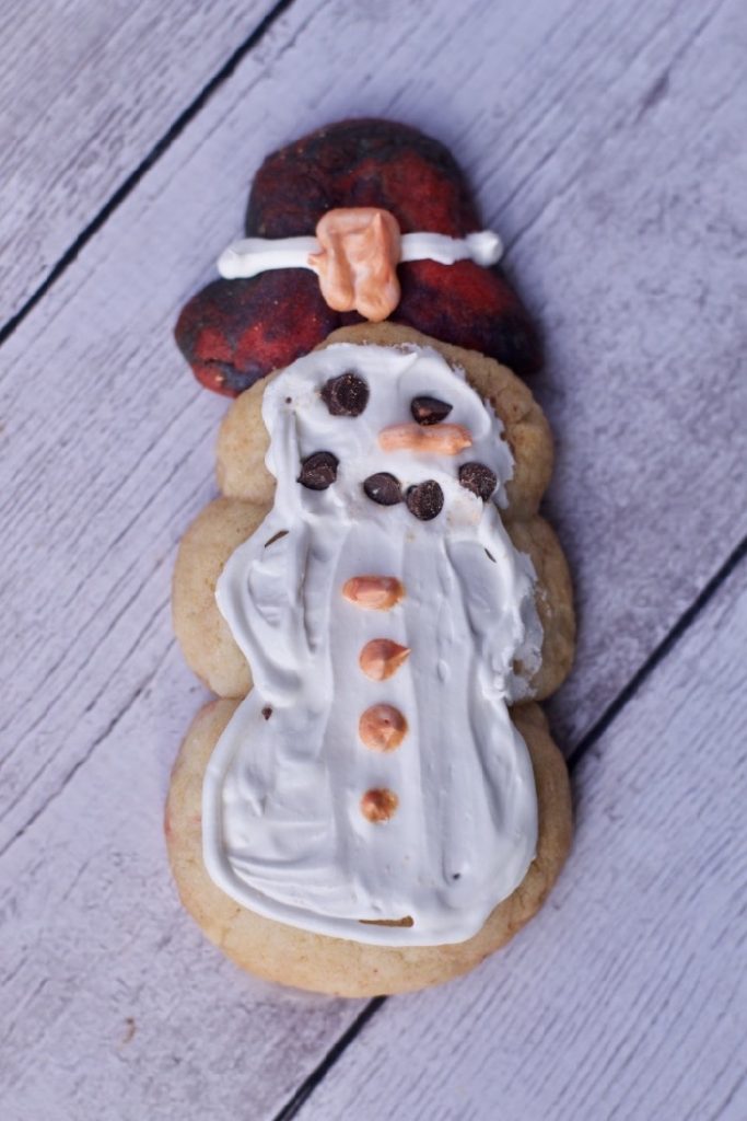 Snowmen Sugar Cookies Perfect for a Snowday