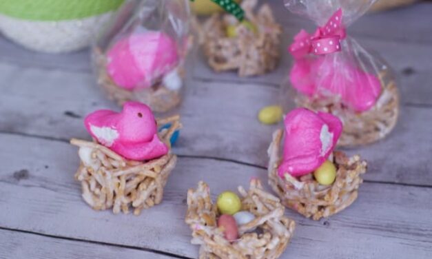 Chow Mein Noodle Bird Nest Cookies: Wonderful Easter Party Favors