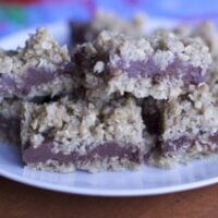 NO Bake Oatmeal Chocolate Bars
