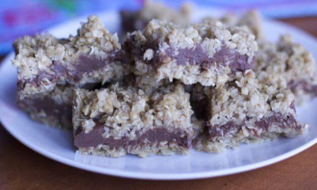 Chocolate Oat Bars Recipe-No baking required