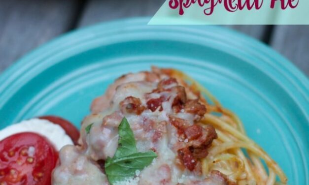 Kids Favorite Spaghetti Pie Recipe