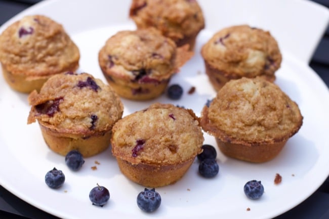 Blueberry Muffin-Barefoot Contessa Streusel Blueberry Muffins