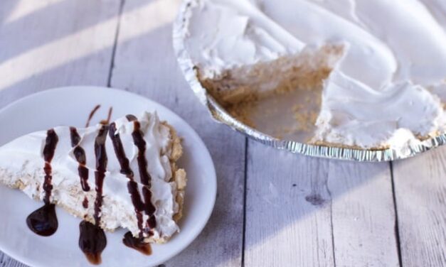 6 Ingredient No Bake Peanut Butter Pie Recipe