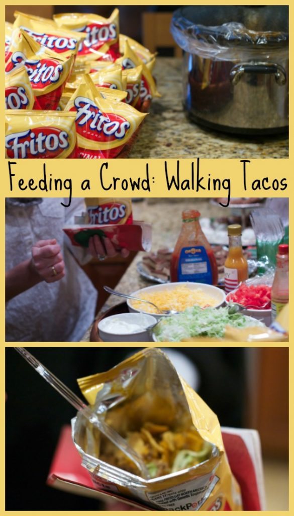 Walking Tacos --Great Party Food