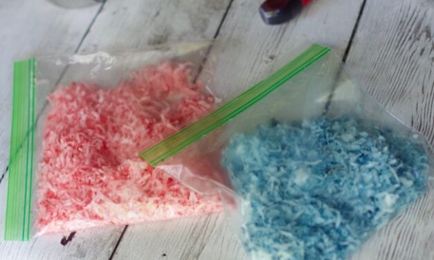 How to Dye Coconut ( Making Colored Coconut)