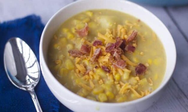 Simple and Comforting Cheddar Corn Chowder Recipe