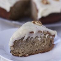 Old Fashion Banana Cake with Cream Cheese Frosting