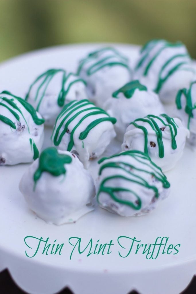 thin mint truffles