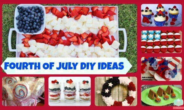 Fourth Of July Craft and Recipe Favorites–Patriotic food and decor