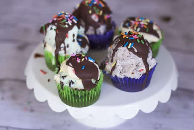 Blue Bunny Ice Cream Cupcakes are sure to be a crowd pleaser this summer.