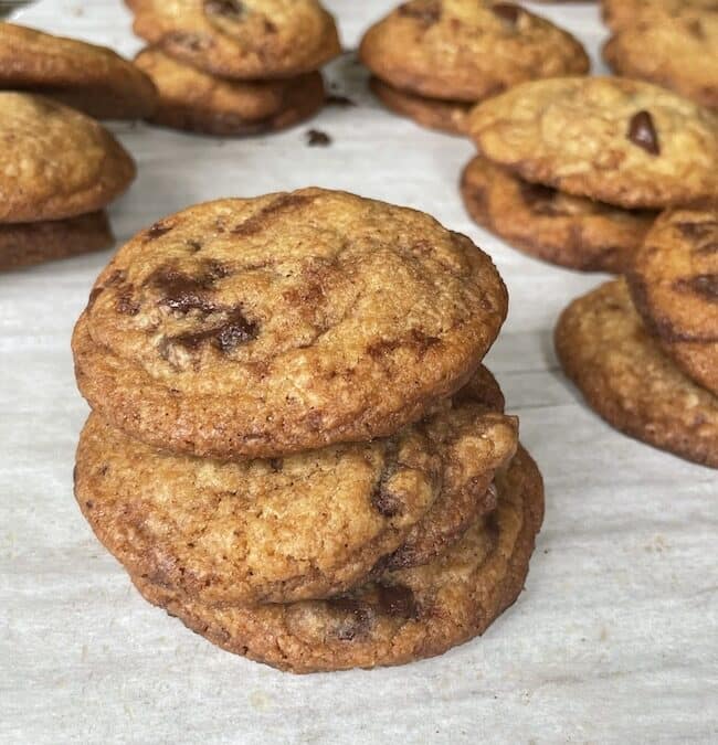 Brown Butter Chocolate Chip Cookies-
