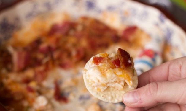 Out of this World Warm Pecan, Cheese and Bacon Dip Recipe