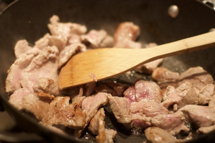Chinese New Year Food Pork Stir Fry Recipe