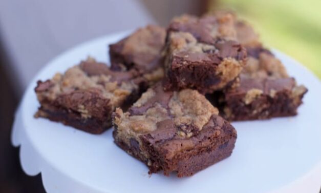 Brookies Recipe-  Brownie and Chocolate Chip Cookie Bars
