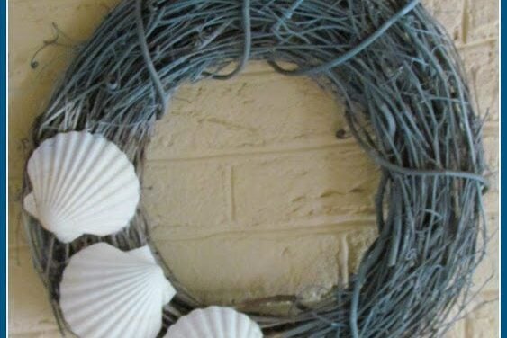 Summer Crafts: Simple Beach Theme Wreath