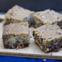 Chocolate Chunk Blondies
