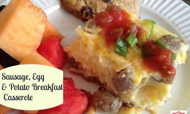 Mother’s Day Brunch Recipe: Sausage Breakfast Casserole