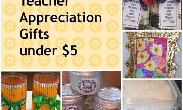 DIY Handmade Teacher Appreciation Gifts from Pinterest