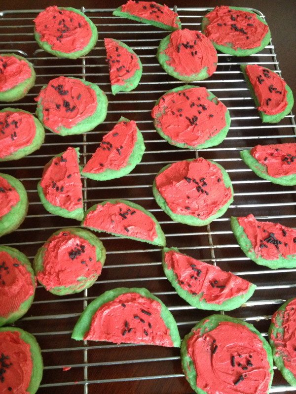 watermelon cookie recipe