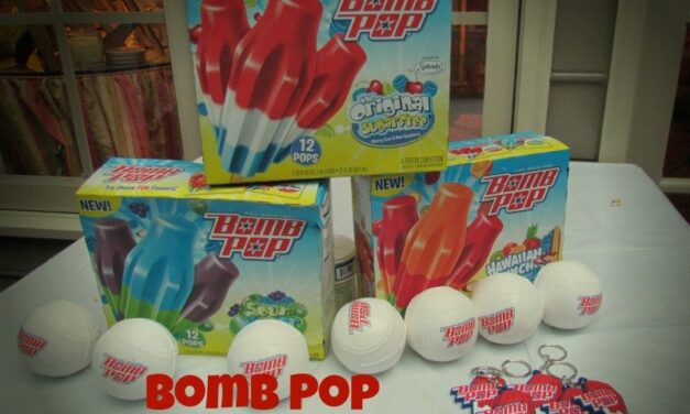 Summer Party Idea- Bomb Pop Baseball Party
