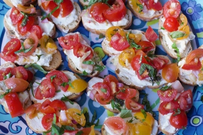 make ahead summer appetizer whipped feta spread 1