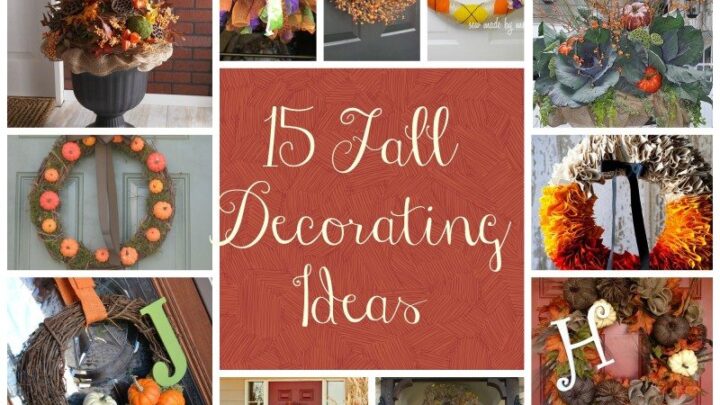 15 fall decorating ideas