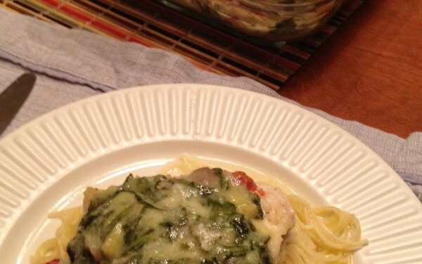 Chicken and Spinach Parmesan Recipe