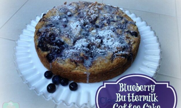 Blueberry Buttermilk Coffee Cake Recipe
