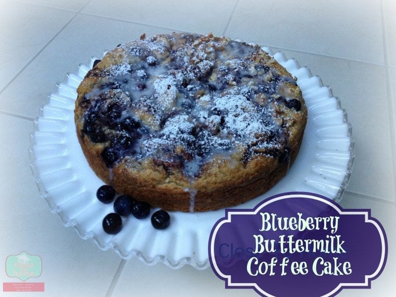 Easy Blueberry Buttermilk Cake - Skinnytaste