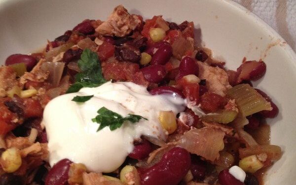Slow Cooker Chicken Chili Recipe