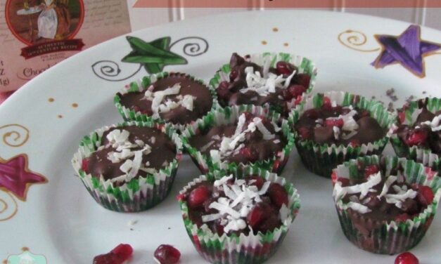 Amazing Chocolate Pomegranate Coconut Bites Recipe