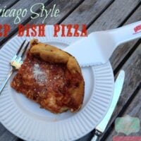 Chicago Style Deep Dish Pizza