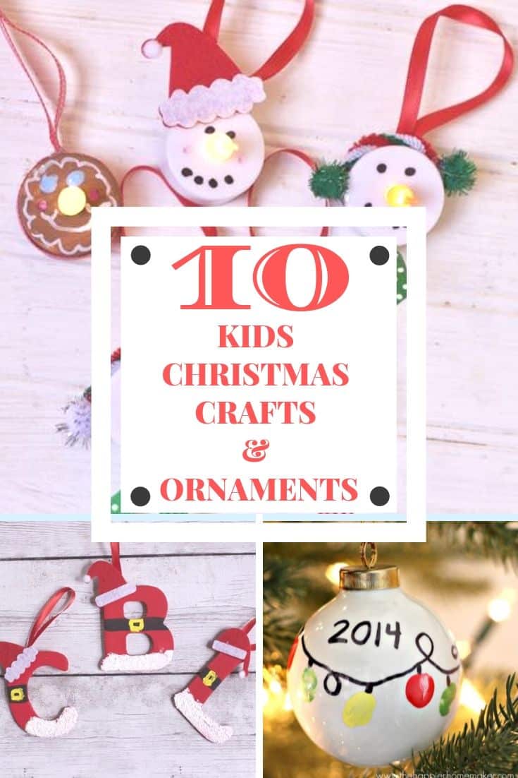 DIY Ornaments and Kids Christmas Crafts