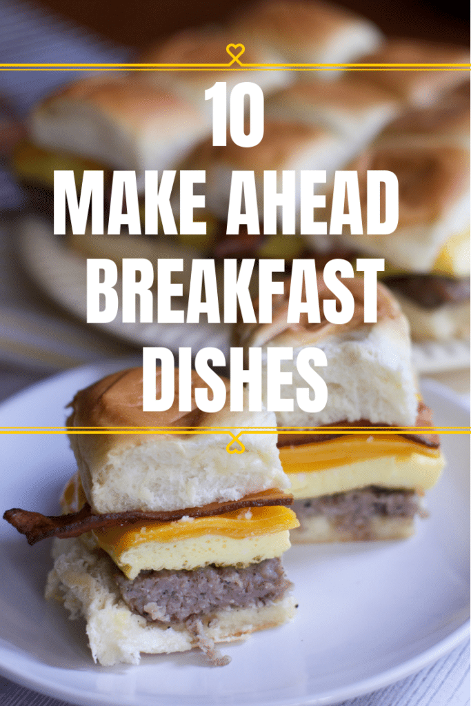 10 Make ahead breakfast recipes Casseroles