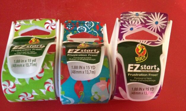 Spruce up your Holiday packages with EZ Start Printed Packaging Tape!