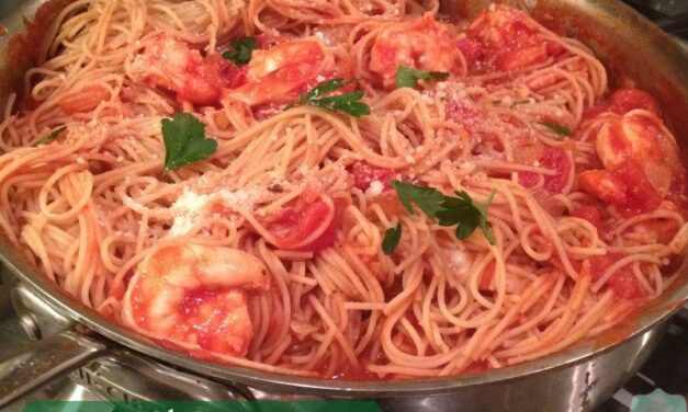 Perfectly Spicy Shrimp Pasta Recipe
