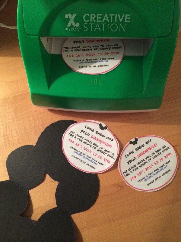 micky mouse invitatins