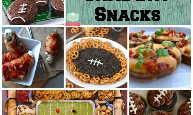 Amazing Super Bowl Football Themed Recipes Round up