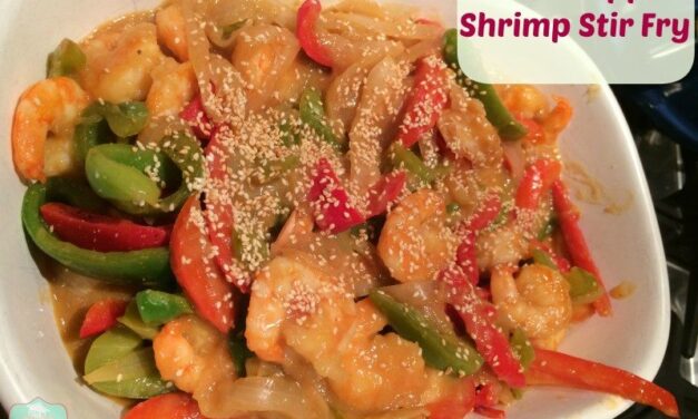 Easy Dinner : Sweet Pepper & Shrimp Stir Fry Recipes