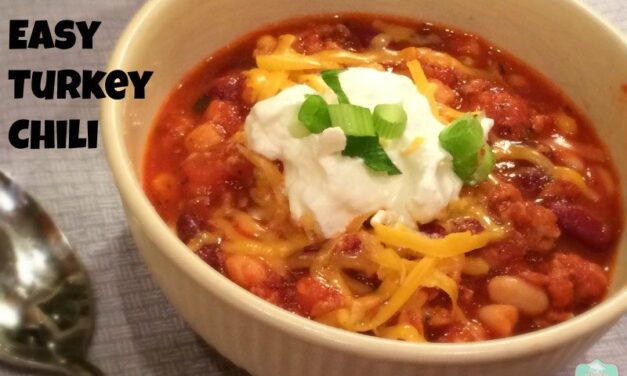 Super Easy Turkey Chili Recipe