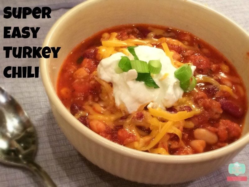 Easy Turkey Chili