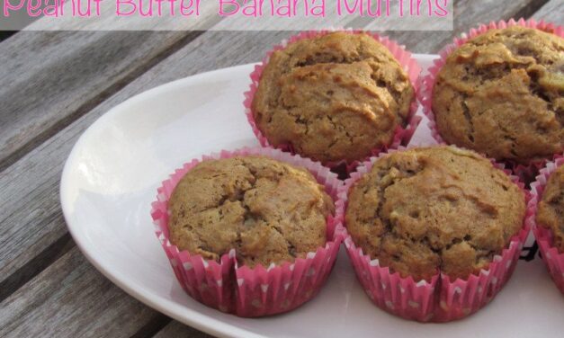 Peanut Butter Banana Muffins Recipe