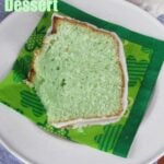 st patricks day pound cake