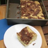 Streusel Filled Coffee Cake