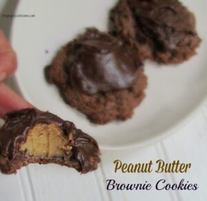 peanut butter brownie cookies