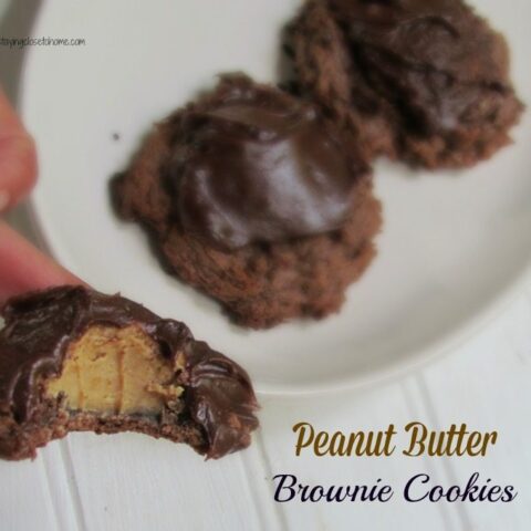 peanut butter brownie cookies