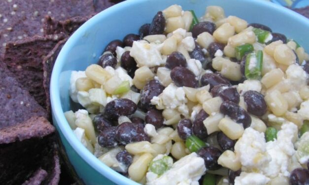 Black Bean, Corn and Feta Dip Recipe