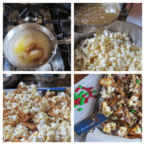 caramel popcorn mix