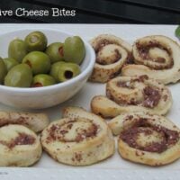 Olive Cheese Bites and Tapanade Recipe