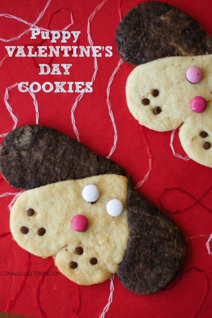 Perfect Puppy Shape Valentines Day Cookies